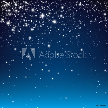 Picture of Starry Blue Background